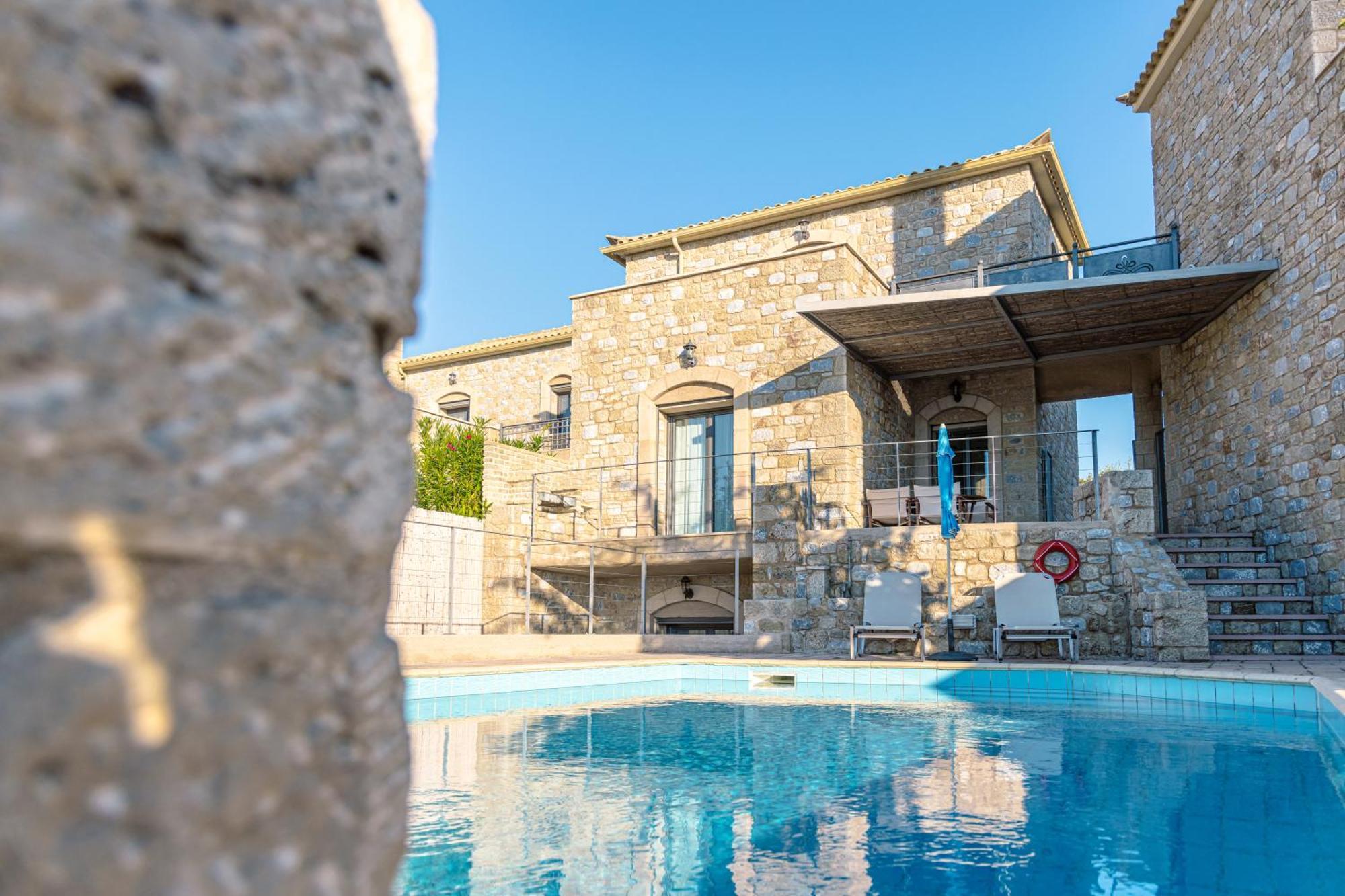 Trochalo Villas Sztúpa Kültér fotó